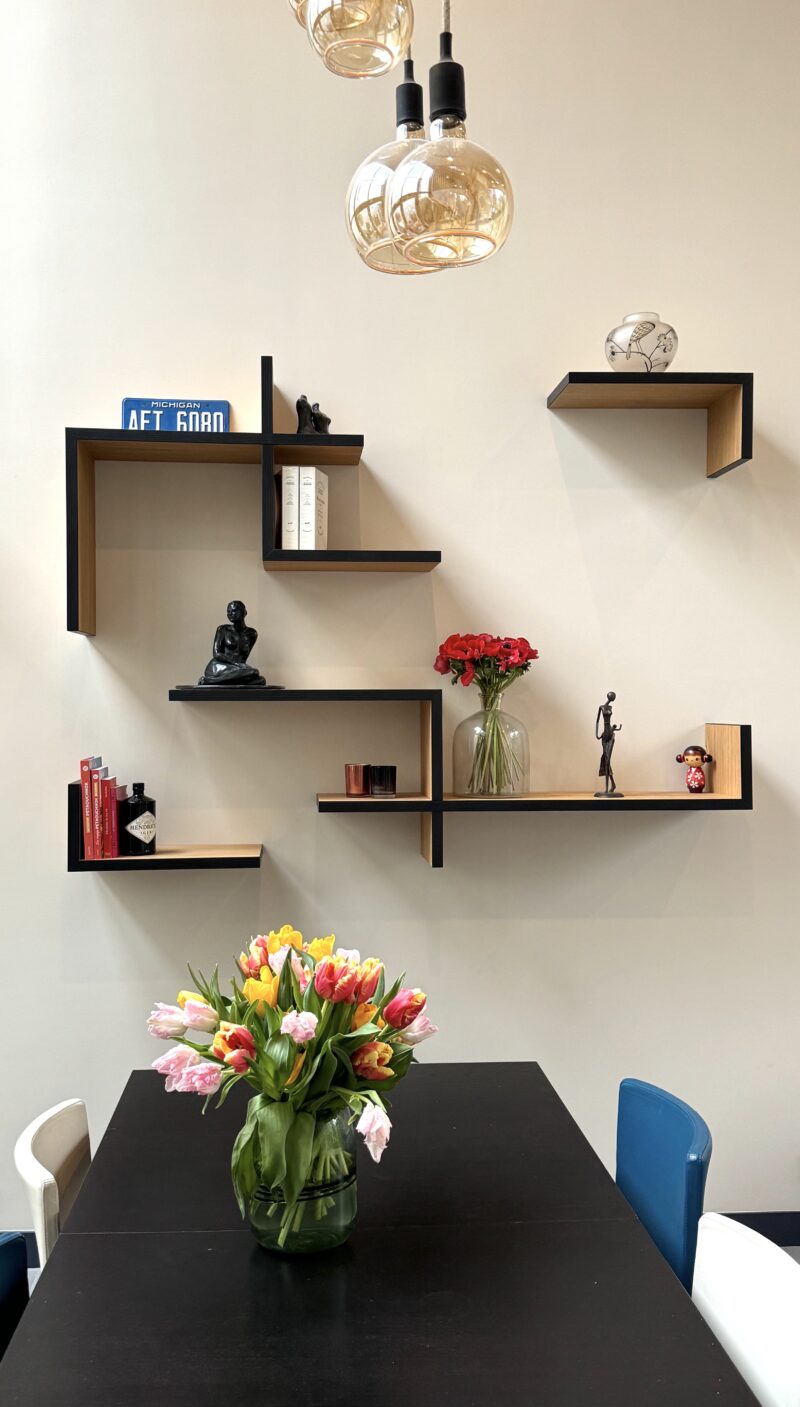 Juliette de Poncins - Bibliothèque sur-mesure - Projet Richie