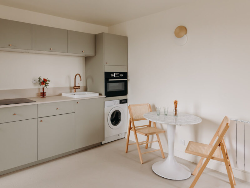 Coin kitchenette